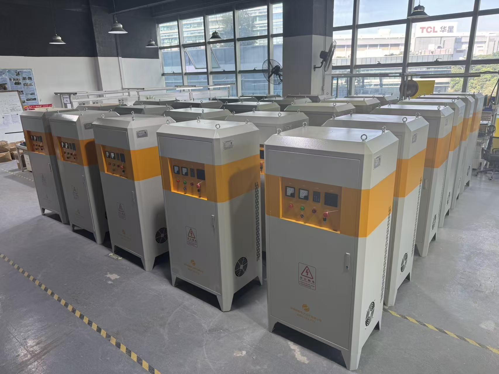 6500kw电磁回转窑加热柜